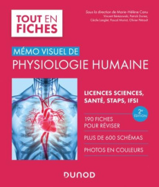 Mémo visuel de physiologie humaine. 2e édition - Canu Marie-Hélène ; Bérézowski Vincent ; Duriez Pa
