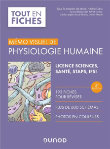 Mémo visuel de physiologie humaine. 3e édition - Canu Marie-Hélène ; Bérézowski Vincent ; Duriez Pa