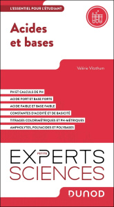 Acides et bases. L'essentiel pour l'étudiant - Vitzthum Valérie