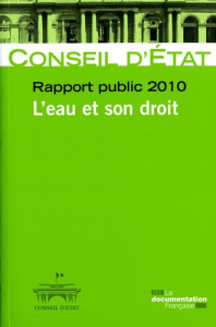Rapport public 2010. L'eau et son droit - COLLECTIF