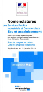 Nomenclatures des Services Publics Industriels et Commerciaux Eaux et assainissement. Instruction M4 - COLLECTIF
