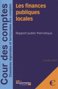 Les finances publiques locales - COUR DES COMPTES
