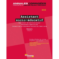 Assistant socio-éducatif. Concours Assistant de service social, Educateur spécialisé, Conseiller en - CENTRE INTERDEPARTEM
