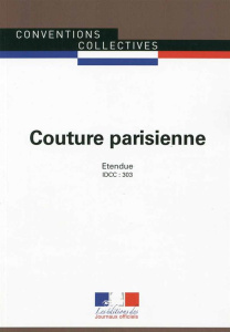 Couture parisienne - JOURNAUX OFFICIELS