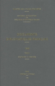 Documents diplomatiques français 1954. Tome 1 (1er janvier - 30 juin) - Minasi Mark