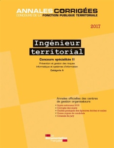 Ingénieur territorial concours spécialités. Tome 2, Prévention et gestion des risques, informatique - Zulkower Mireille