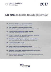 Les notes du Conseil d'Analyse Economique 2017 - CONSEIL D'ANALYSE EC