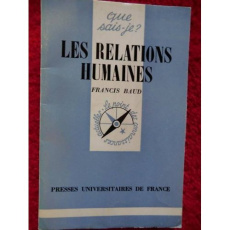 RELATIONS HUMAINES (LES) - BAUD FREDERIC