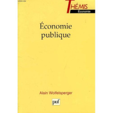 Economie publique - Wolfelsperger Alain