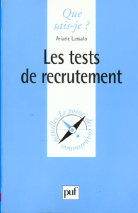 Les tests de recrutement - Lussato Ariane