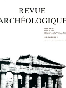 Revue archéologique Fascicule 2 1999 - COLLECTIF