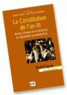 LA CONSTITUTION DE L'AN III. Boisy d'Anglas et la naissance du libéralisme constitutionnel - Machelon Jean-Pierre ; Conac Gérard