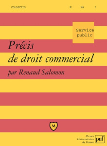 Précis de droit commercial - Salomon Renaud ; Thin Christine