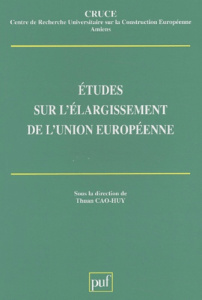 Etudes sur l'élargissement de l'Union européenne