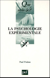 La psychologie expérimentale. 13e édition - Fraisse Paul