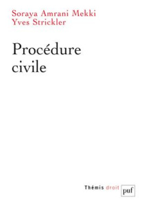Procédure civile - Amrani Mekki Soraya ; Strickler Yves