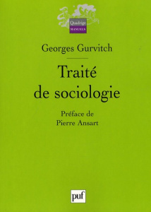 Traité de sociologie - Gurvitch Georges