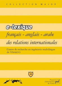 E-lexique trilingue français-anglais-arabe des relations internationales - DAUBE/CHRAIBI