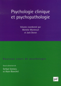 PSYCHOLOGIE CLINIQUE ET PSYCHOPATHOLOGIQUE - NOUVEAU COURS DE PSYCHOLOGIE - MONTREUIL MICHELE /