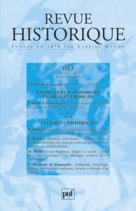 Revue historique N° 643, Juillet 2007 : S'habiller et se déshabiller en Grèce et à Rome - Gauvard Claude ; Sirinelli Jean-François ; Barouin