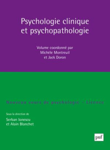 Psychologie clinique et psychopathologie - Montreuil Michèle ; DORON Jack