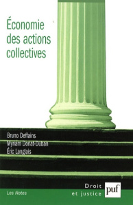 Economie des actions collectives - Deffains Bruno ; Langlais Eric ; Doriat-Duban Myri
