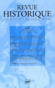 Revue historique N° 648, octobre 2008 - Simon Isabelle ; Blanchard Joël ; Poutrin Isabelle