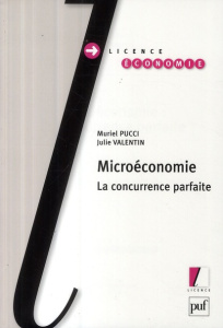 Microéconomie. La concurrence parfaite - Pucci Muriel ; Valentin Julie