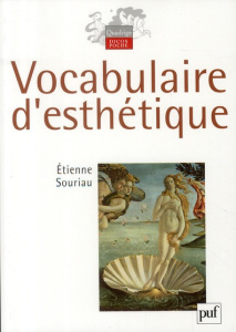 Vocabulaire d'esthétique - Souriau Etienne