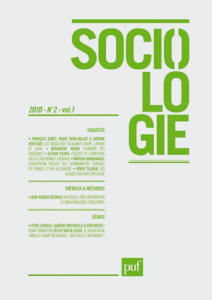 Sociologie N° 2 Volume 1/2010 - Dubet François ; Duru-Bellat Marie ; Vérétout Anto