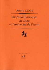 Sur la connaissance de Dieu et l'univocité de l'étant - Duns Scot Jean ; Boulnois Olivier