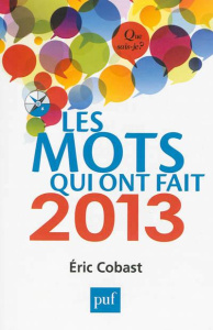 Les mots qui ont fait 2013 - Cobast Eric