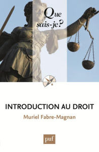Introduction au droit - Fabre-Magnan Muriel