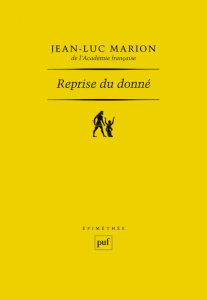 Reprise du donné - Marion Jean-Luc