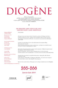 Diogène N° 265, janvier 2019 - COLLECTIF