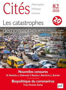 Cités N° 82/2020 : Les catastrophes démographiques en cours - Godin Christian