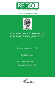 PAYSANNERIE ET VIOLENCES ECONOMIQUES AUJOURD'HUI - VOL03 - DJOUDA FEUDJIO Y B.