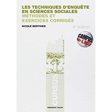 Les Techniques d'enquetes en sciences humaines/Campus poche$ - Berthier
