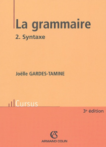 LA GRAMMAIRE - GARDES-TAMINE