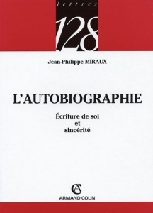 L'AUTOBIOGRAPHIE - MIRAUX