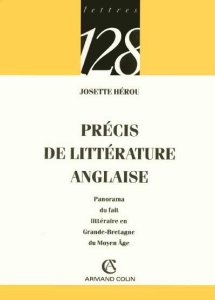 Précis de littérature anglaise - Hérou Josette