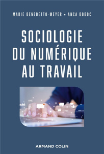 Sociologie du numérique au travail - Benedetto-Meyer Marie ; Boboc Anca