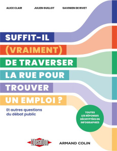 Suffit-il (vraiment) de traverser la rue pour trouver un emploi ? Et autres questions du débat publi - Clair Alice ; Guillot Julien ; Rivet Savinien de