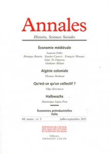 Annales Histoire, Sciences Sociales/3/Economie médiévale - Menant François, Collectif  , Feller Laurent, Bour