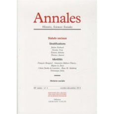 Annales Histoire, Sciences Sociales/42013/Statuts sociaux - Collectif , Anheim Etienne, Grenier Jean-Yves, Li