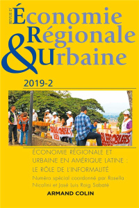 Revue d'économie régionale et urbaine N° 2/2019 : Economie régionale et urbaine en Amérique latine. - COLLECTIF