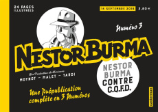 Nestor Burma N° 3, 14 septembre 2016 : Nestor Burma contre C.Q.F.D. - Moynot Emmanuel - Malet Léo - Tardi Jacques