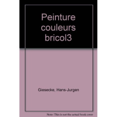 LE GRAND LIVRE DU BRICOLAGE. Tome 3, Peinture, Couleurs - Giesecke Hans-Jurgen