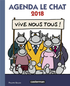 Agenda Le Chat. Edition 2018 - Geluck Philippe