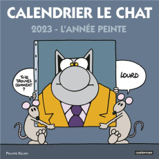 Calendrier Le Chat. Edition 2023 : L'année peinte - Geluck Philippe